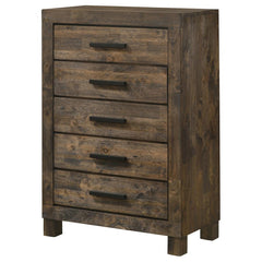 Woodmont Brown Chest - furniture place usa