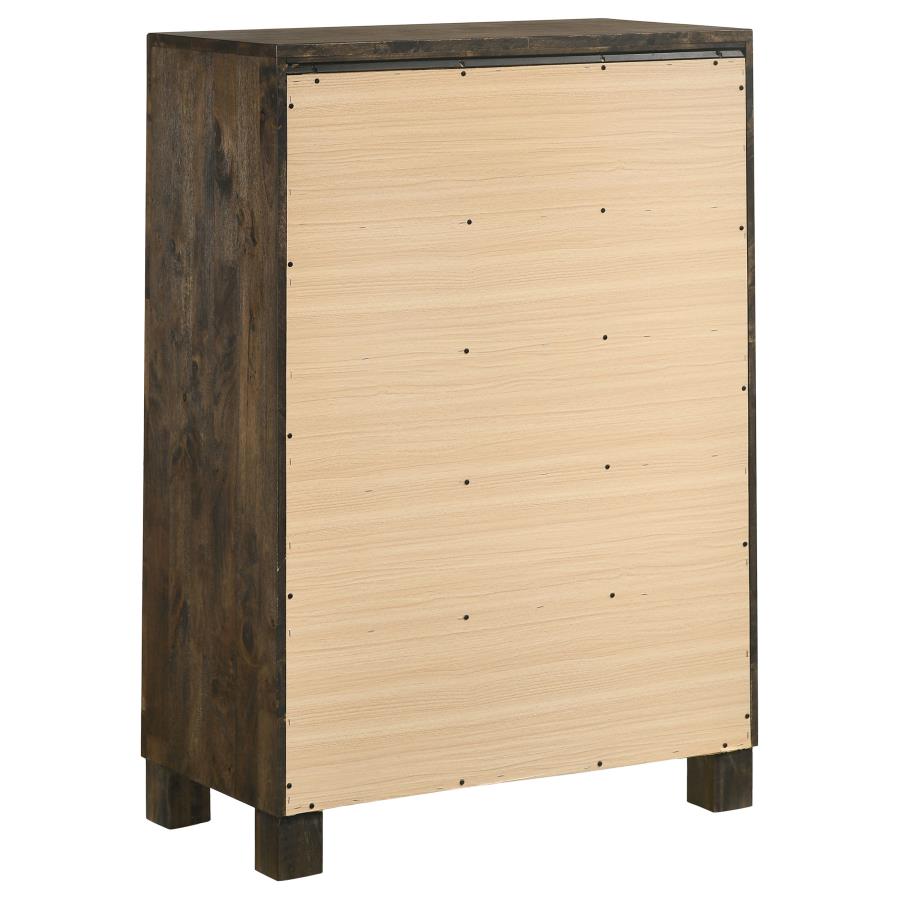 Woodmont Brown Chest - furniture place usa