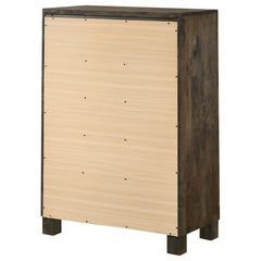 Woodmont Brown Chest - furniture place usa