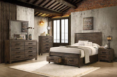Woodmont Brown Chest - furniture place usa