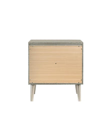 Ramon Silver Nightstand - furniture place usa