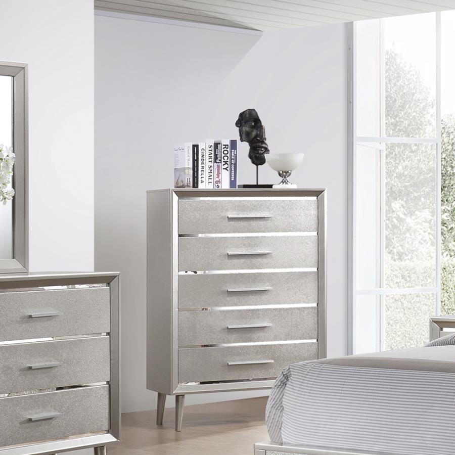 Ramon Silver Chest - furniture place usa