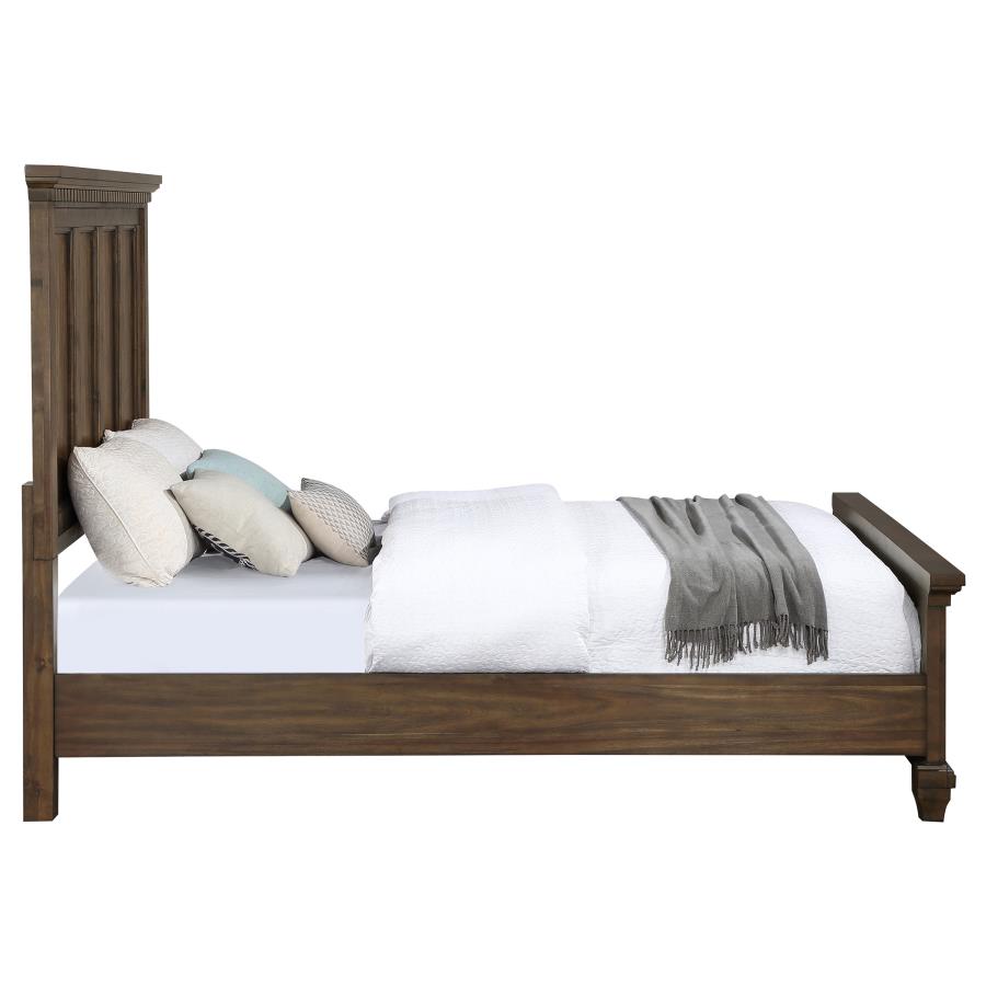 Bennington Brown Eastern King Bed - furniture place usa