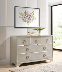 Salford Silver Dresser - furniture place usa