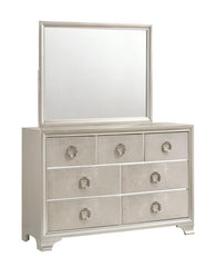 Salford Silver Dresser Mirror - furniture place usa
