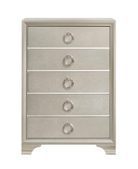 Salford Silver Chest - furniture place usa