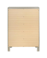 Salford Silver Chest - furniture place usa