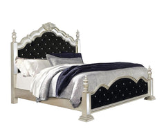 Heidi Silver Queen Bed - furniture place usa