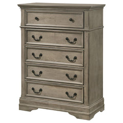 Manchester Brown Chest - furniture place usa