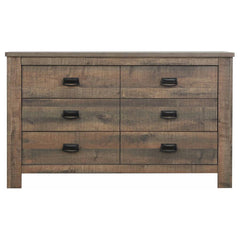 Frederick Brown Eastern King Bed 4 Pc Set - furniture place usa