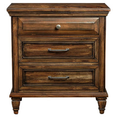 Avenue Brown Nightstand - furniture place usa