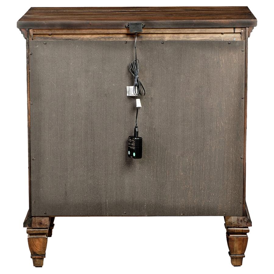Avenue Brown Nightstand - furniture place usa
