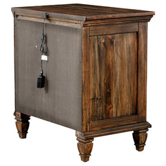 Avenue Brown Nightstand - furniture place usa