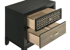 Valencia Brown Nightstand - furniture place usa