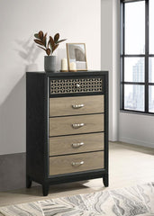 Valencia Brown Chest - furniture place usa