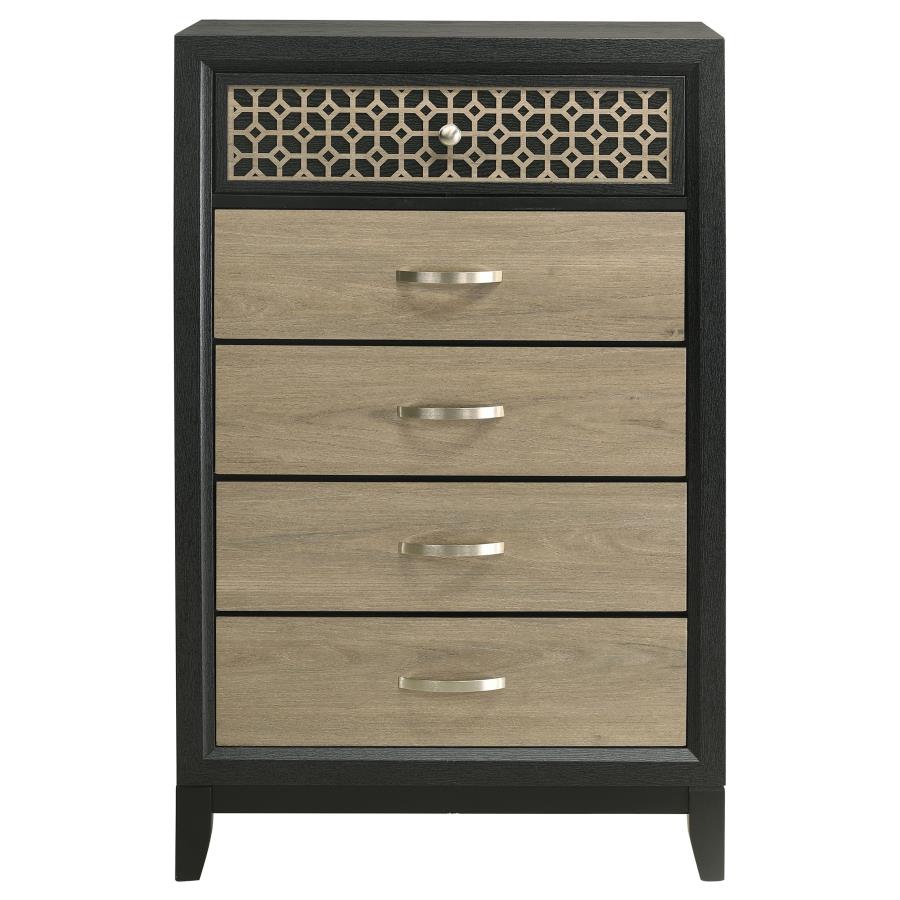 Valencia Brown Chest - furniture place usa