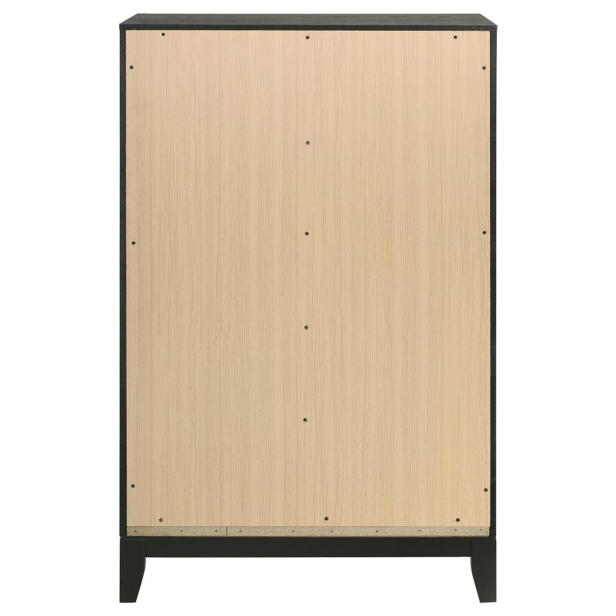 Valencia Brown Chest - furniture place usa
