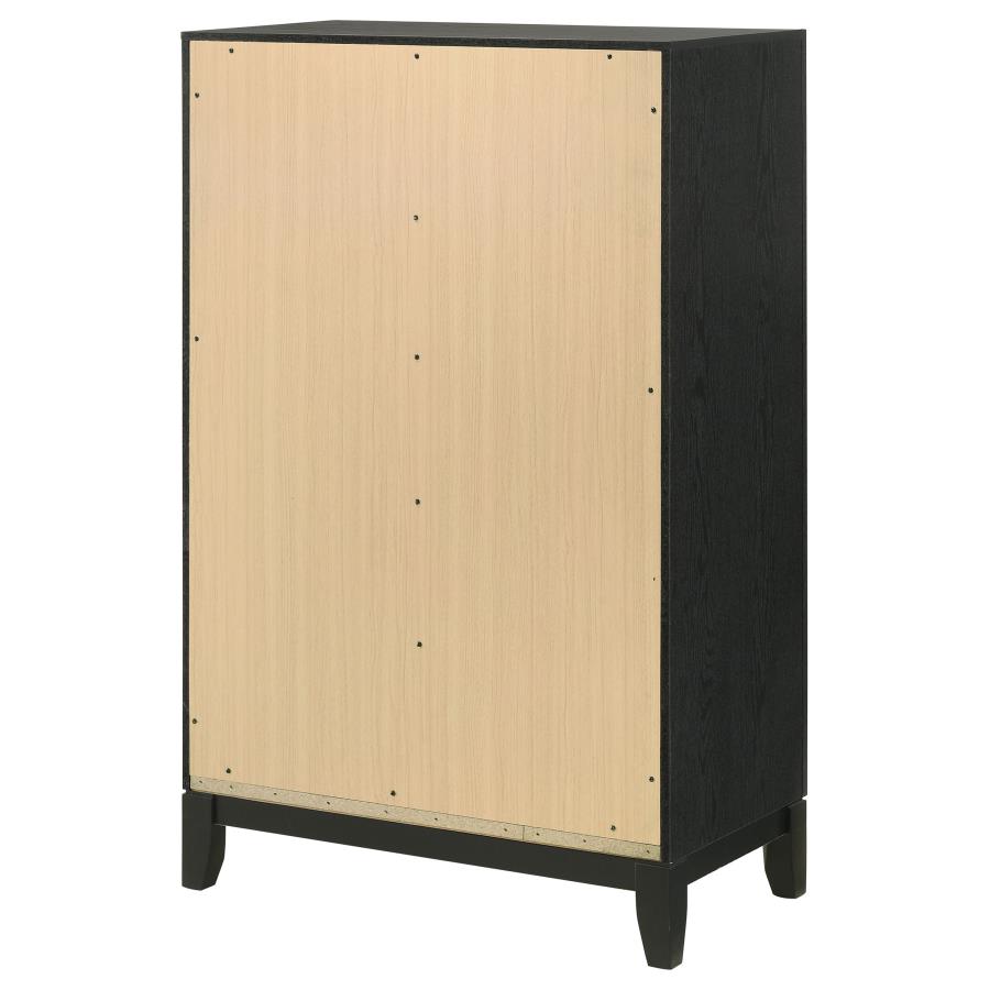Valencia Brown Chest - furniture place usa