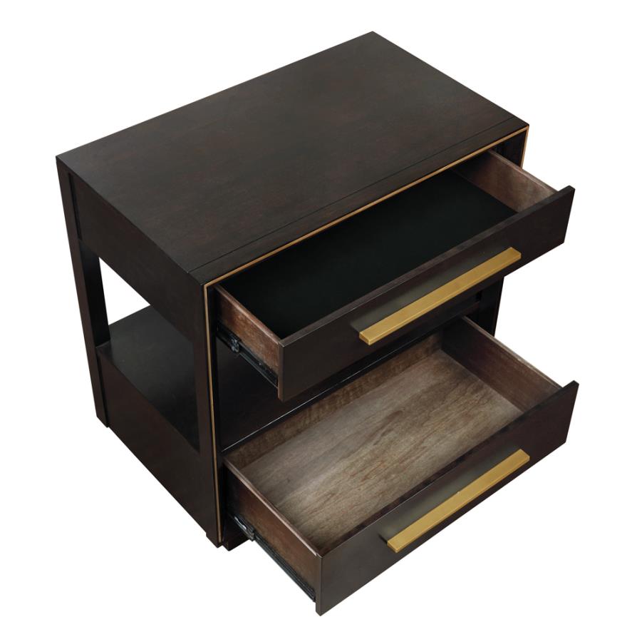 Durango Brown Nightstand - furniture place usa