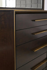 Durango Brown Dresser - furniture place usa