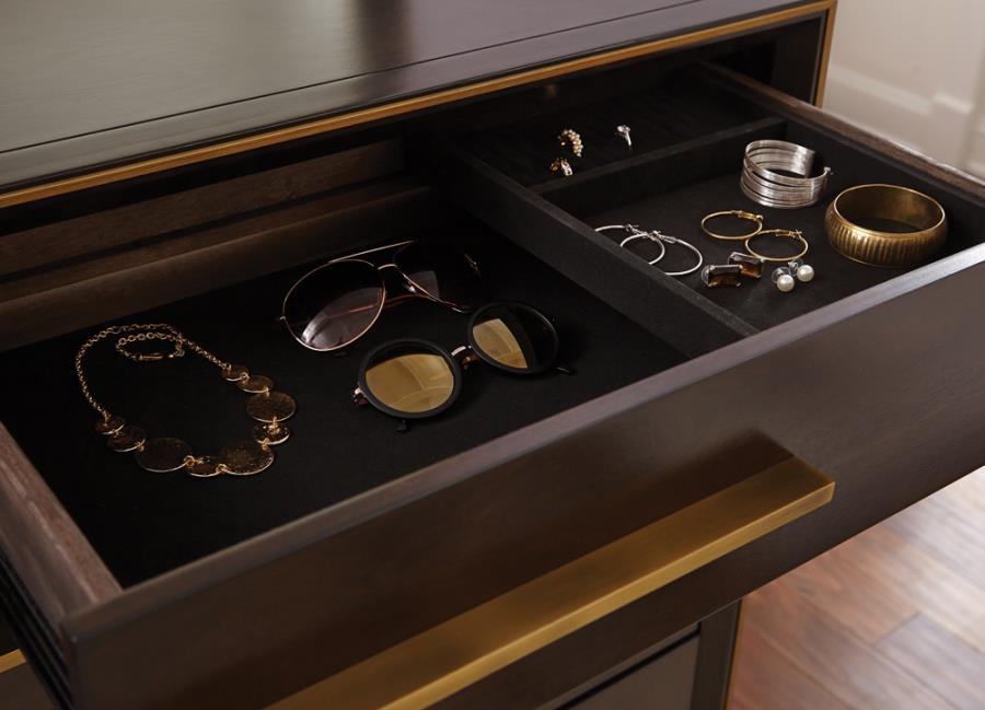 Durango Brown Dresser - furniture place usa