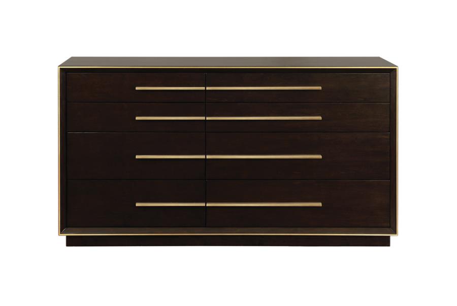 Durango Brown Dresser - furniture place usa