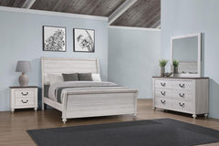 Stillwood Grey Eastern King Bed 4 Pc Set - furniture place usa
