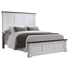 Hillcrest Ivory Queen Bed - furniture place usa