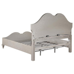 Evangeline Silver Queen Bed - furniture place usa