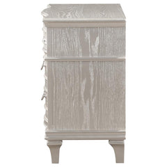 Evangeline Silver Nightstand - furniture place usa