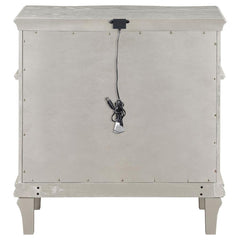 Evangeline Silver Nightstand - furniture place usa