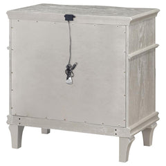 Evangeline Silver Nightstand - furniture place usa