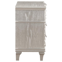 Evangeline Silver Nightstand - furniture place usa