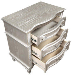 Evangeline Silver Nightstand - furniture place usa