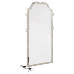 Evangeline Silver Floor Mirror - furniture place usa