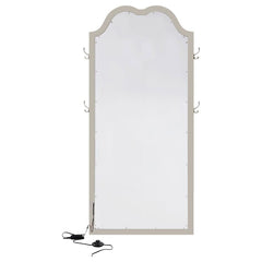 Evangeline Silver Floor Mirror - furniture place usa