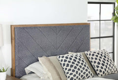 Taylor Grey Queen Bed - furniture place usa