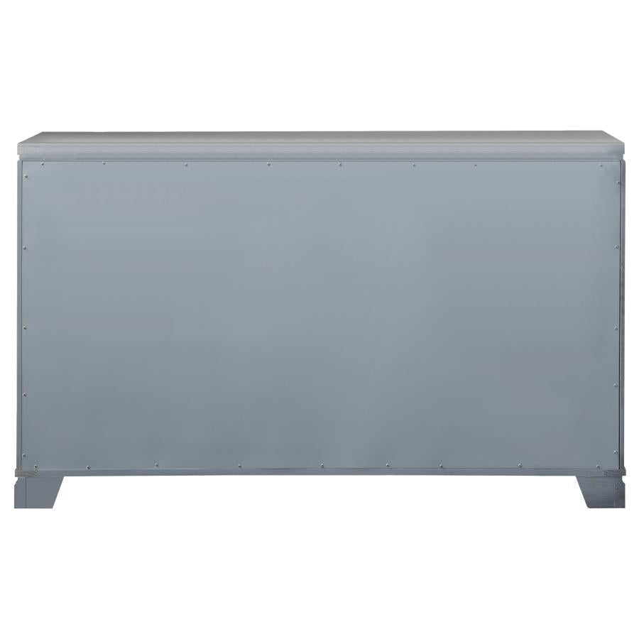 Eleanor Silver Dresser - furniture place usa