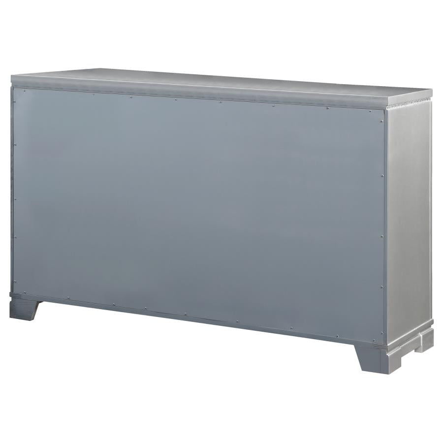 Eleanor Silver Dresser - furniture place usa