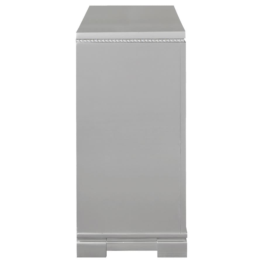 Eleanor Silver Dresser - furniture place usa
