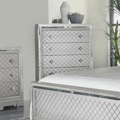 Eleanor Silver Chest - furniture place usa