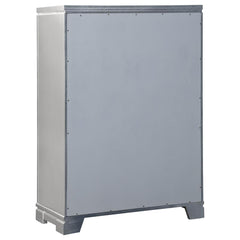 Eleanor Silver Chest - furniture place usa