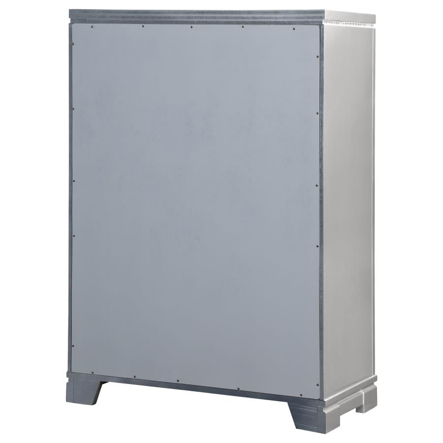 Eleanor Silver Chest - furniture place usa