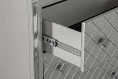 Eleanor Silver Chest - furniture place usa