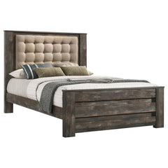 Ridgedale Brown Queen Bed 5 Pc Set - furniture place usa