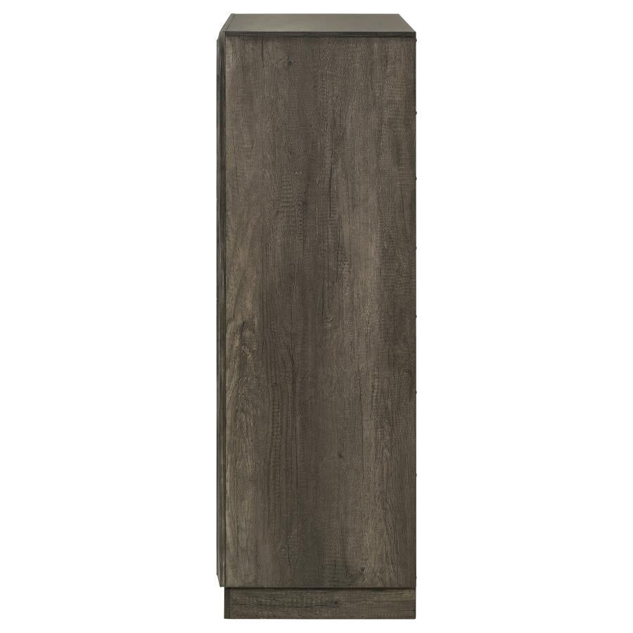 Janine Grey Chest - furniture place usa
