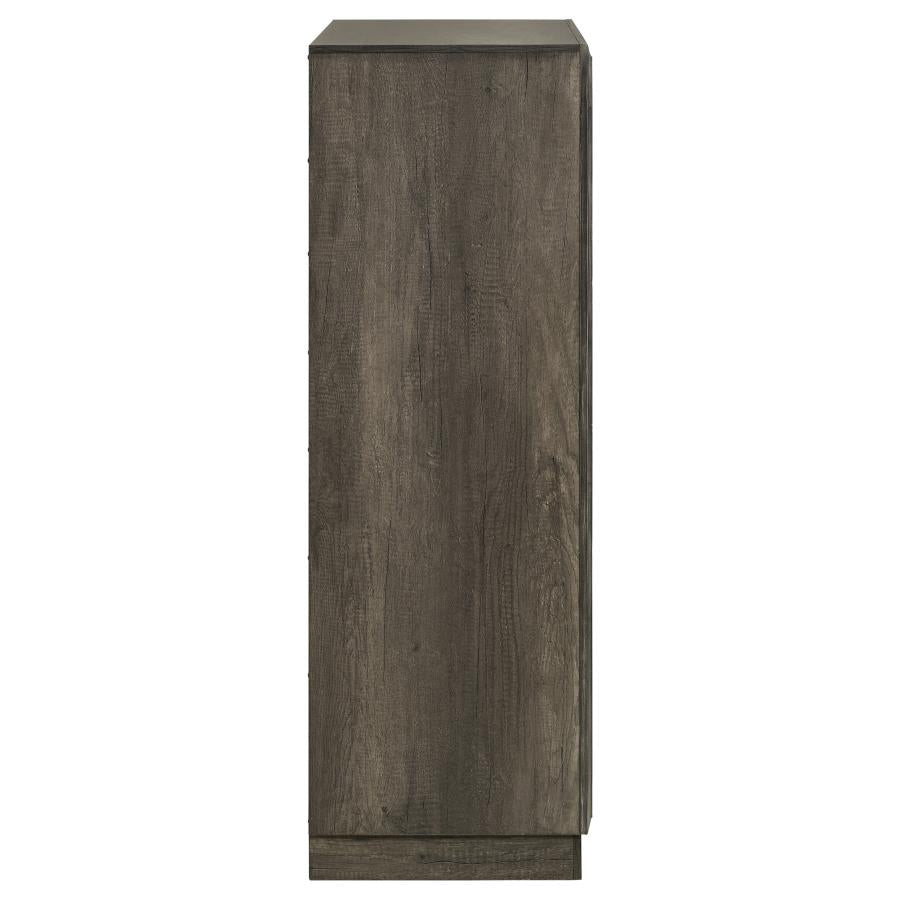 Janine Grey Chest - furniture place usa