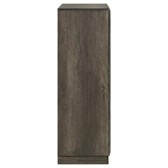 Janine Grey Chest - furniture place usa