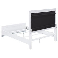 Eleanor White Queen Bed 4 Pc Set - furniture place usa