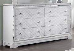 Eleanor White Dresser - furniture place usa
